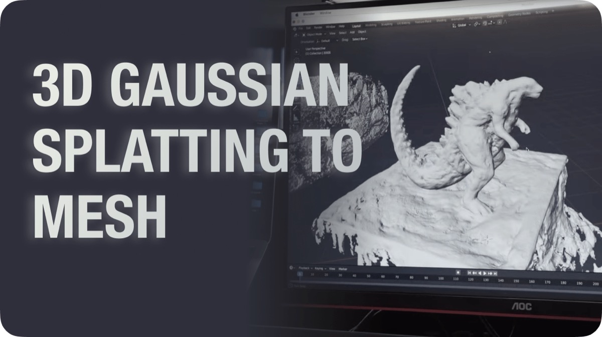KIRI Engine 3DGS to Mesh 1.0